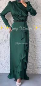 Robe de soirré verte